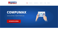 Desktop Screenshot of compumax.ec